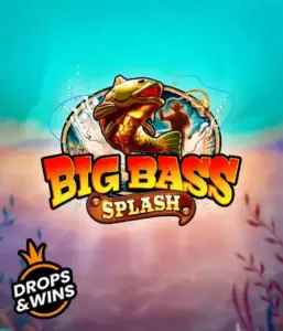 Explore the thrilling world of the Big Bass Splash game by Pragmatic Play, highlighting a vibrant fish leaping out of water. This image portrays the spirit of fishing with striking graphics and lively typography. Ideal for those who love fishing-themed games, delivering a captivating adventure. 