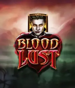 The captivating game interface of Blood Lust, showcasing elegant vampire icons against a mysterious nocturnal landscape. The visual emphasizes the slot's gothic aesthetic, enhanced by its distinctive features, making it an enticing choice for those drawn to the vampire genre.